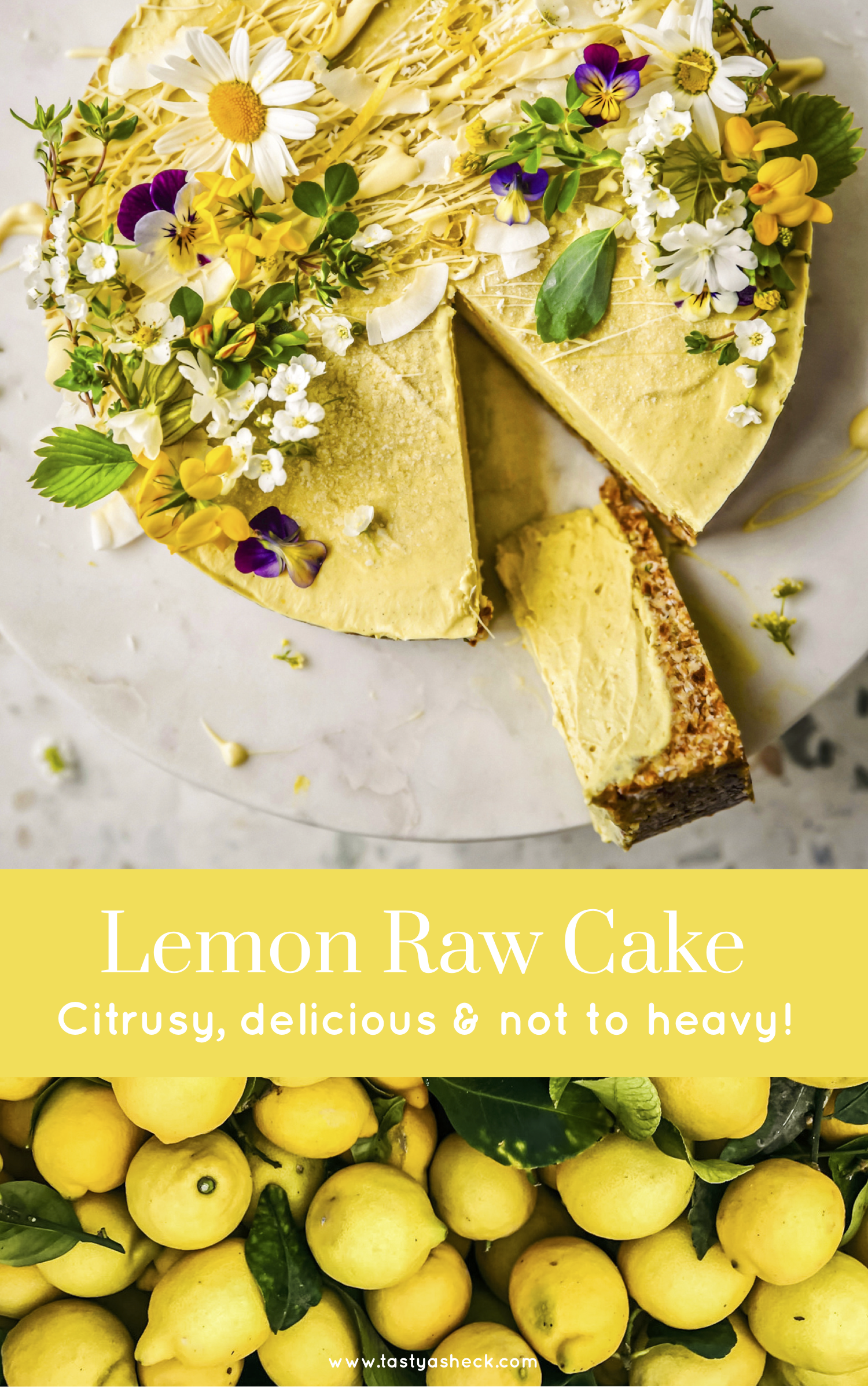 Raw Lemon Cake