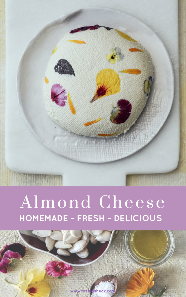 Almond Cheese Homemade Vegan Delicious and easy