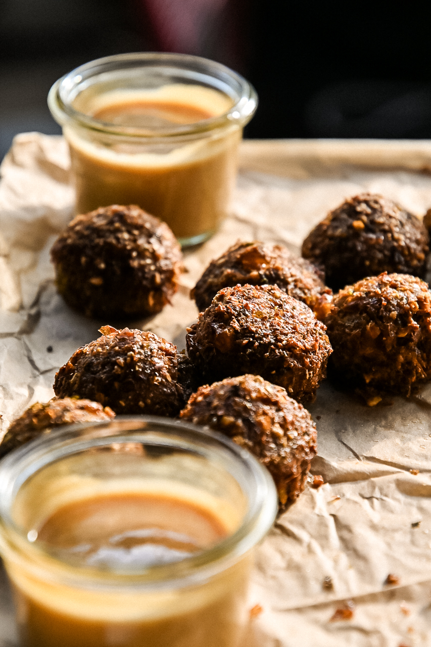 Haya Molchos popcorn falafel at Neni Zurich
