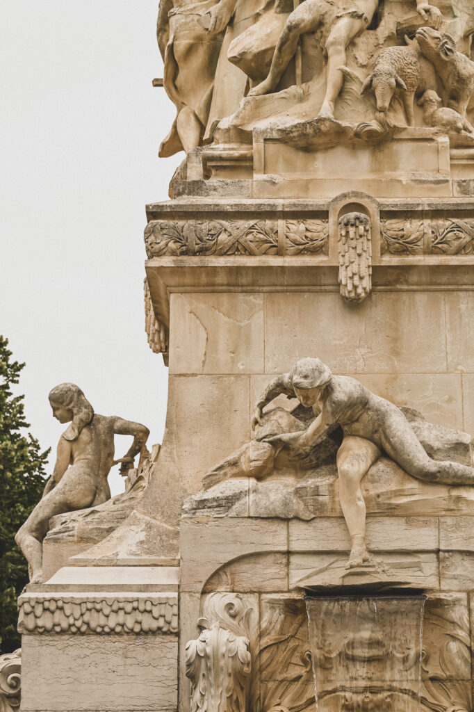 Reims France, Sube Fountain 