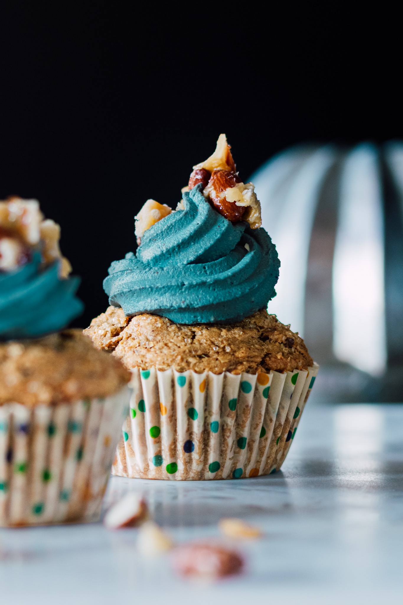 Cupcake with Protein Rich Topping